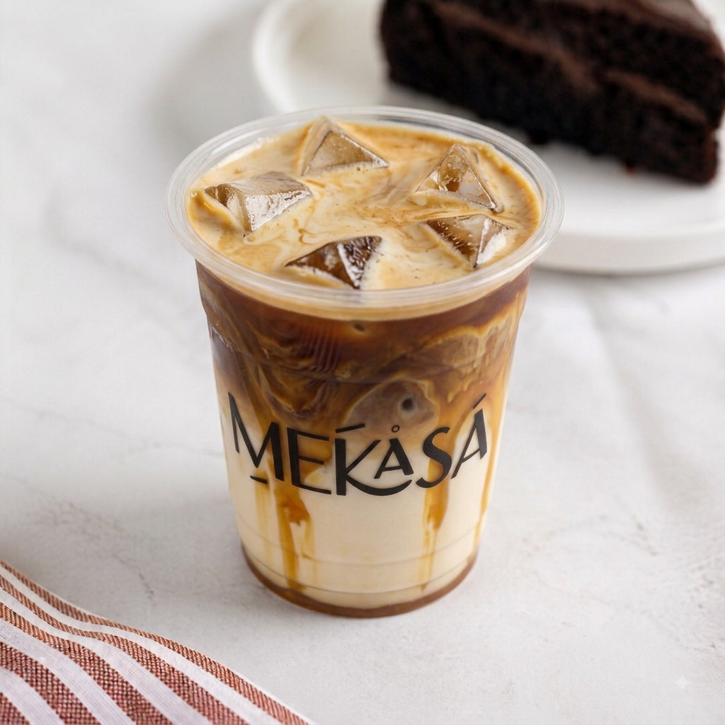 Iced Salted Caramel Latte